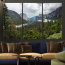 Yosemite Valley Wall Art Canvas Print – Misty Mountain by MyGreatCanvas | Canvas Wall Art Prints | Photo Prints & Wall Decor