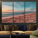 Pastel Beach Wall Art Canvas Print – Soft Coastal by MyGreatCanvas | Canvas Wall Art Prints | Photo Prints & Wall Decor
