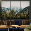 Mountain Forest Wall Art Canvas Print, Alpine Landscape by MyGreatCanvas | Canvas Wall Art Prints | Photo Prints & Wall Decor