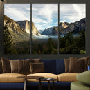 Yosemite Valley Mountain Wall Art Canvas Print, Granite by MyGreatCanvas | Canvas Wall Art Prints | Photo Prints & Wall Decor