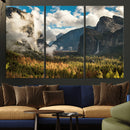 Yosemite Valley River Wall Art Canvas Print by MyGreatCanvas | Canvas Wall Art Prints | Photo Prints & Wall Decor