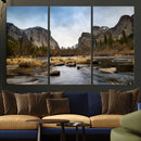 Yosemite Valley Mountain Landscape Wall Art Canvas Print, by MyGreatCanvas | Canvas Wall Art Prints | Photo Prints & Wall Decor