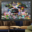 Graffiti Dog Wall Art Decor for Teen Bedroom - Abstract by MyGreatCanvas | Canvas Wall Art Prints | Photo Prints & Wall Decor