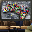 Graffiti Gaming Canvas Wall Art For Bedroom - Gaming Wall by MyGreatCanvas | Canvas Wall Art Prints | Photo Prints & Wall Decor