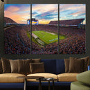 Auburn Stadium Sunset Wall Art Canvas Print, Jordan Hare by MyGreatCanvas | Canvas Wall Art Prints | Photo Prints & Wall Decor