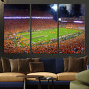 Clemson Football Stadium Wall Art Canvas Print, College by MyGreatCanvas | Canvas Wall Art Prints | Photo Prints & Wall Decor