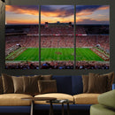 Oklahoma Sooners Stadium Wall Art Canvas Print, College by MyGreatCanvas | Canvas Wall Art Prints | Photo Prints & Wall Decor