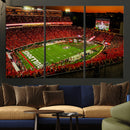 Georgia Bulldogs Stadium Wall Art Canvas Print, Sanford by MyGreatCanvas | Canvas Wall Art Prints | Photo Prints & Wall Decor