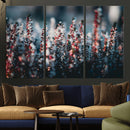 Winter Heather Wall Art Canvas Print, Frosted Floral Nature by MyGreatCanvas | Canvas Wall Art Prints | Photo Prints & Wall Decor