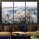 Frosted Fern Wall Art Canvas Print, Soft Winter Botanical by MyGreatCanvas | Canvas Wall Art Prints | Photo Prints & Wall Decor
