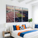Ole Miss Rebels Vaught Hemingway Stadium Wall Art Canvas