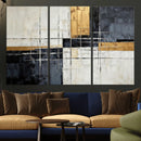 Gold Abstract Wall Art Canvas Print, Modern Luxury Geometric by MyGreatCanvas | Canvas Wall Art Prints | Photo Prints & Wall Decor