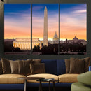 Washington DC Skyline Wall Art Canvas Print – Lincoln by MyGreatCanvas | Canvas Wall Art Prints | Photo Prints & Wall Decor