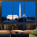 Washington DC Skyline Wall Art Canvas Print – Lincoln by MyGreatCanvas | Canvas Wall Art Prints | Photo Prints & Wall Decor
