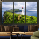 Cliffside Lighthouse Wall Art Canvas Print – Coastal by MyGreatCanvas | Canvas Wall Art Prints | Photo Prints & Wall Decor