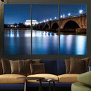 Washington DC Wall Art Canvas Print – Lincoln Memorial Night by MyGreatCanvas | Canvas Wall Art Prints | Photo Prints & Wall Decor
