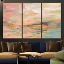 Abstract Pastel Landscape Wall Art Canvas Print – Soft Pink by MyGreatCanvas | Canvas Wall Art Prints | Photo Prints & Wall Decor