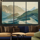 Abstract Mountain Landscape Wall Art Canvas Print – Textured by MyGreatCanvas | Canvas Wall Art Prints | Photo Prints & Wall Decor