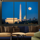 Washington DC Skyline Wall Art Canvas Print – Lincoln by MyGreatCanvas | Canvas Wall Art Prints | Photo Prints & Wall Decor