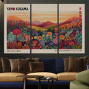 Yayoi Kusama Colorful Landscape Wall Art Canvas Print – by MyGreatCanvas | Canvas Wall Art Prints | Photo Prints & Wall Decor