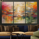 Colorful Abstract Canvas Wall Art — Large Textured Oil by MyGreatCanvas | Canvas Wall Art Prints | Photo Prints & Wall Decor