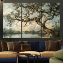 Old Oak Tree Canvas Wall Art, Turner Inspired Romantic by MyGreatCanvas | Canvas Wall Art Prints | Photo Prints & Wall Decor