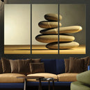 Zen Stone Wall Art Canvas Print, Balanced Rock Stack Framed by MyGreatCanvas | Canvas Wall Art Prints | Photo Prints & Wall Decor