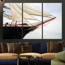 Sailboat Wall Art Canvas Print, Vintage Ship Bow Framed by MyGreatCanvas | Canvas Wall Art Prints | Photo Prints & Wall Decor