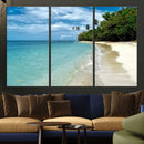 Puerto Rico Beach Paradise Wall Art – Tropical Coastal Print by MyGreatCanvas | Canvas Wall Art Prints | Photo Prints & Wall Decor