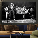 Led Zeppelin Live Concert Canvas Wall Art, Classic Rock Band Photography Print, Vintage Music Stage Performance Artwork by MyGreatCanvas | Canvas Wall Art Prints | Photo Prints & Wall Decor