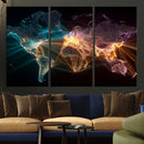 World Map and Global Flight Routes Map Canvas Wall Art, Worldwide Aviation Network Print, International Air Travel Wall Decor by MyGreatCanvas | Canvas Wall Art Prints | Photo Prints & Wall Decor