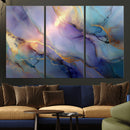 Colorful Abstract Canvas Wall Art Print, Vibrant Popup Color Art Print