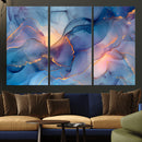 Colorful Abstract Canvas Wall Art Print, Vibrant Popup Color Art Print