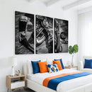 Old Pair of Mens Skates Wall Art Canvas, Men Skates Wall Art