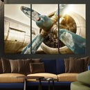 Vintage Airplane Canvas Print by MyGreatCanvas | Canvas Wall Art Prints | Photo Prints & Wall Decor