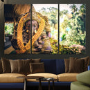 Hinduism Statue Wall Art Canvas Print