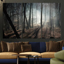 Dark Family and Tree Wall Art Canvas Print by MyGreatCanvas | Canvas Wall Art Prints | Photo Prints & Wall Decor