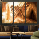 Buddha Statue Hands Wall Art Canvas Print by MyGreatCanvas | Canvas Wall Art Prints | Photo Prints & Wall Decor