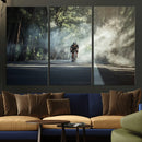 Cycling Road Bike in the Morning, Cycling Road Bike Canvas by MyGreatCanvas | Canvas Wall Art Prints | Photo Prints & Wall Decor