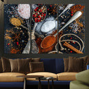 Spices and Seasonings Canvas Wall Art – Colorful Triptych by MyGreatCanvas | Canvas Wall Art Prints | Photo Prints & Wall Decor