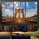 Brooklyn Bridge Manhattan Wall Art Canvas Print by MyGreatCanvas | Canvas Wall Art Prints | Photo Prints & Wall Decor