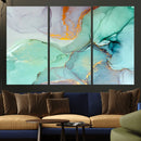 Colorful Marble Fluid Effect Canvas Wall Art Print by MyGreatCanvas | Canvas Wall Art Prints | Photo Prints & Wall Decor