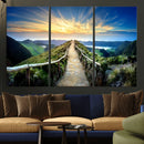 Mountain and Sunset Wall Art Canvas Print by MyGreatCanvas | Canvas Wall Art Prints | Photo Prints & Wall Decor