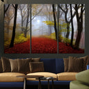 Foggy Forest Wall Art Landscape Canvas Print by MyGreatCanvas | Canvas Wall Art Prints | Photo Prints & Wall Decor