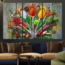 Kitchen Wall Art Print - Spoonful of Spices Cooking Wall Art by MyGreatCanvas | Canvas Wall Art Prints | Photo Prints & Wall Decor