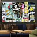 Graffiti Wall Art – Colorful Urban Street Canvas Print, by MyGreatCanvas | Canvas Wall Art Prints | Photo Prints & Wall Decor