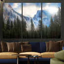 Half Dome Yosemite Calinia Wall Art Canvas Print El Capitan by MyGreatCanvas | Canvas Wall Art Prints | Photo Prints & Wall Decor