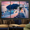 Santorini Island Wall Art Canvas Print by MyGreatCanvas | Canvas Wall Art Prints | Photo Prints & Wall Decor