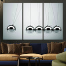 Newton's Cradle Wall Art Canvas Print, Framed Newton Cradle