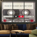 Music Cassette Iconic Wall Art Canvas Print by MyGreatCanvas | Canvas Wall Art Prints | Photo Prints & Wall Decor